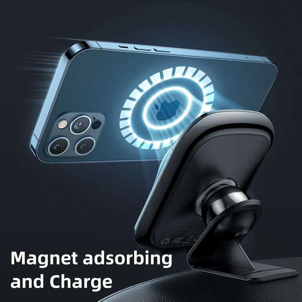 NexTECH® | Stylish Magnetic Wireless Car Charging Mount for Smartphones - NexTECH
