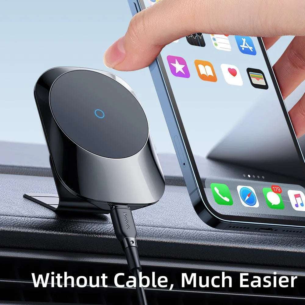 NexTECH® | Stylish Magnetic Wireless Car Charging Mount for Smartphones - NexTECH