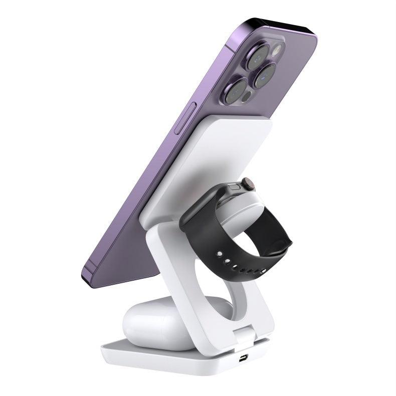 NexTECH® | 3-in-1 Foldable Wireless Charging Station for MagSafe - NexTECH
