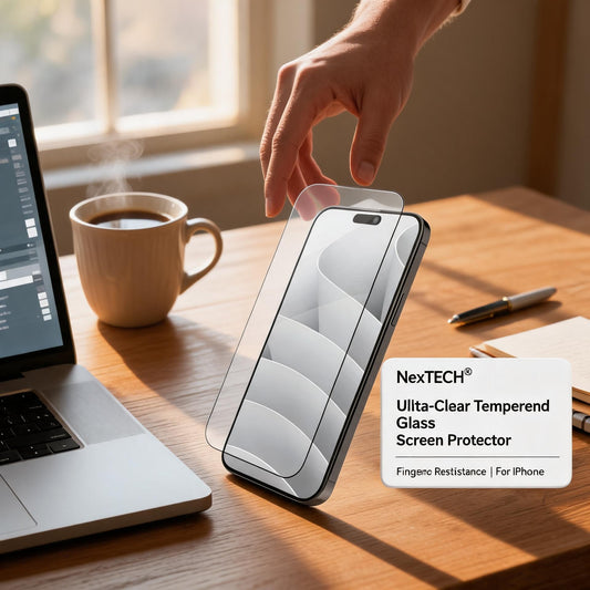 NexTECH Ultra-Clear Tempered Glass Screen Protector: The Ultimate Guide to Fingerprint-Resistant iPhone Protection