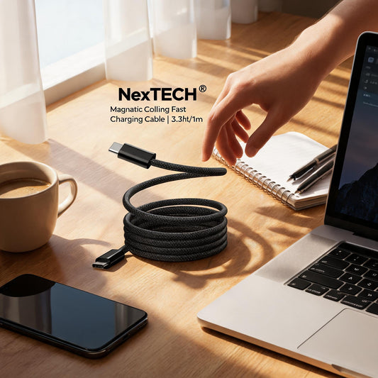 Best Magnetic Fast Charging Cables for 2026: NexTECH Coiling Cable Review & Buying Guide