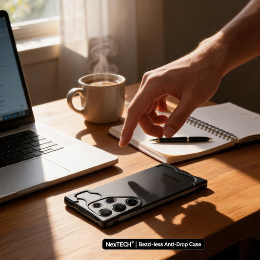 Best Bezel-less Anti-Drop Samsung Galaxy Cases in 2026: NexTECH Metal Corner Pad Case Review
