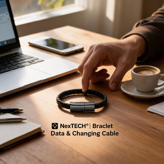 Bracelet Data & Charging Cable: The Wearable Charging Cable That Ends Cable Clutter for Good