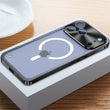 NexTECH® | Metal Frame MagSafe Matte Case with Lens Cover for iPhone