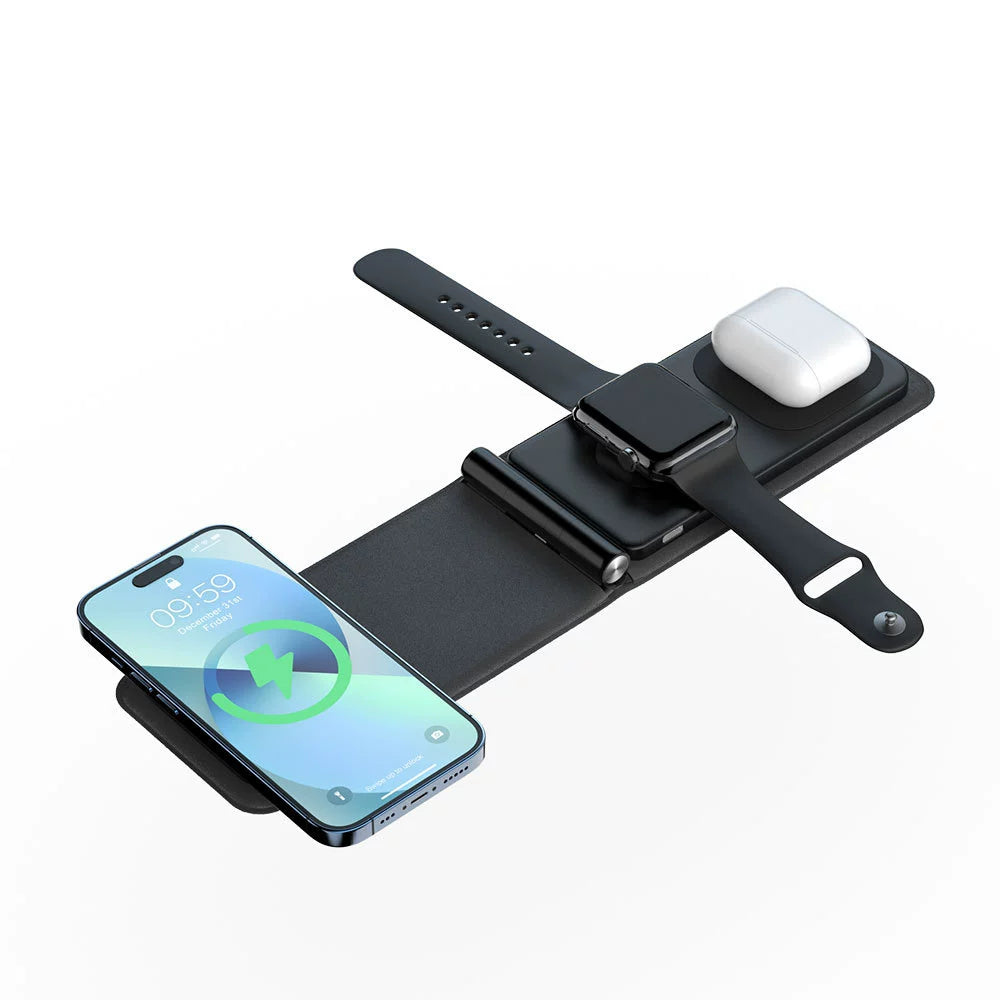 NexTECH® | 3-in-1 Foldable MagSafe Wireless Charger