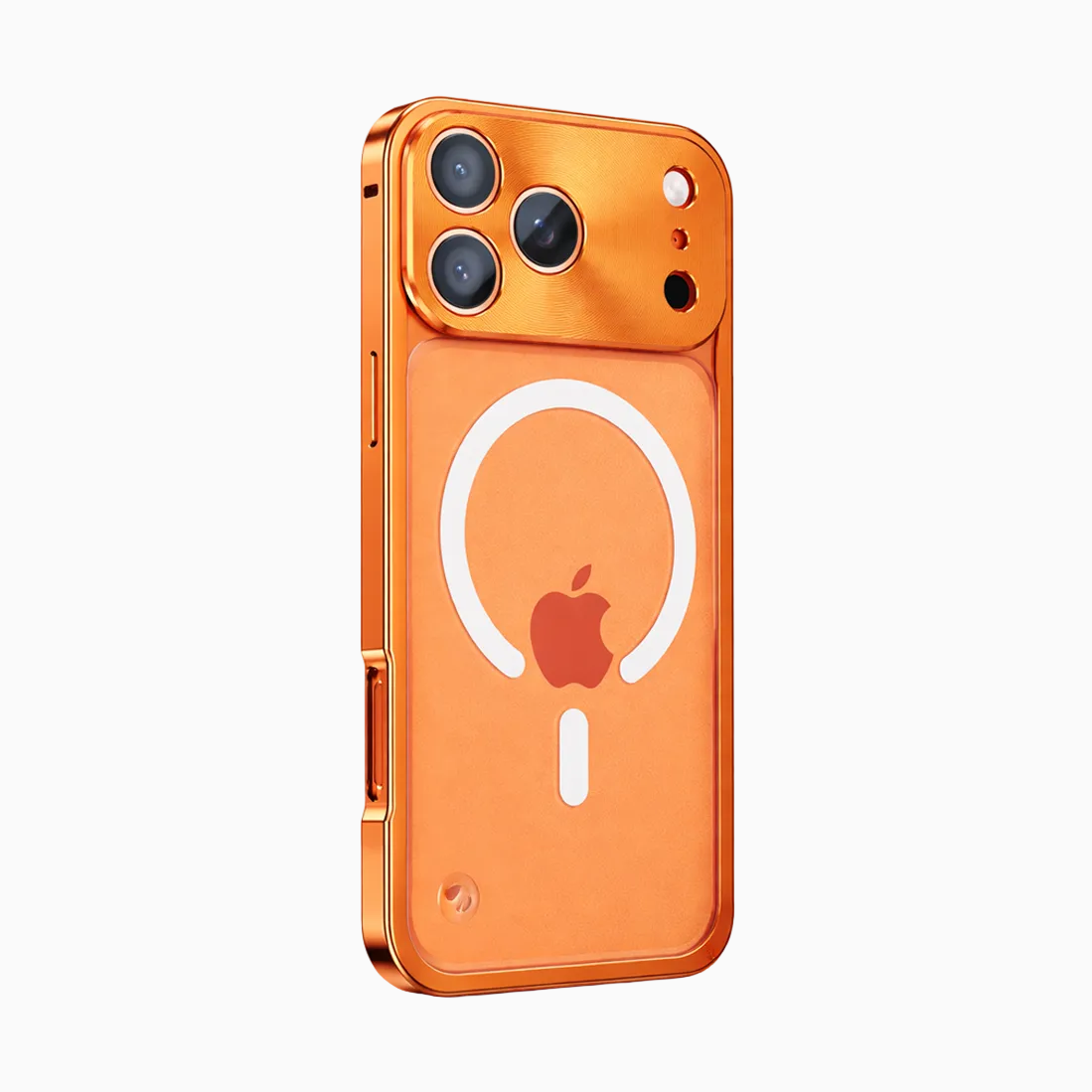 NexTECH® | Metal Frame MagSafe Matte Case with Lens Cover for iPhone