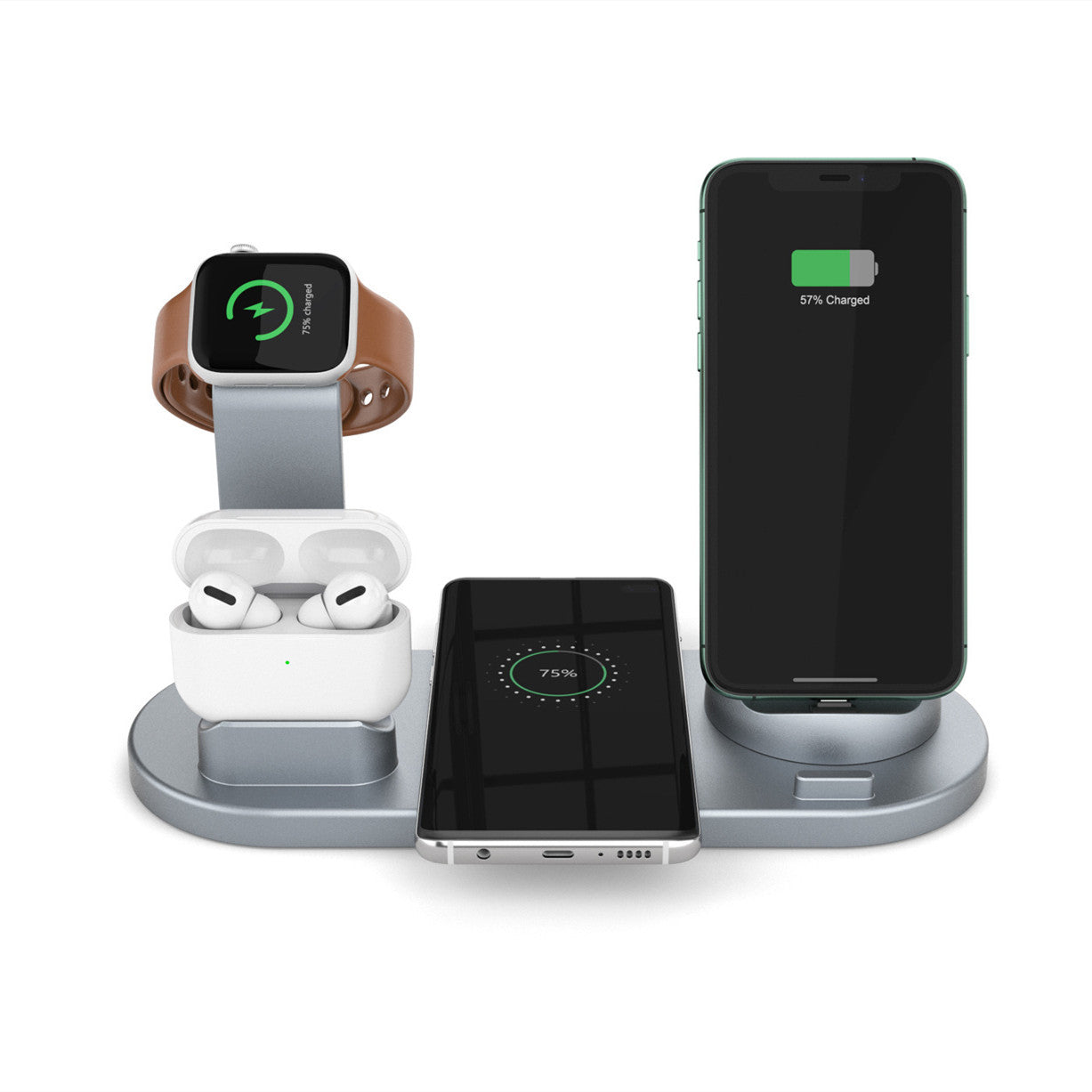 NexTECH® | 4-in-1 MagSafe Wireless Charging Stand for Apple Devices