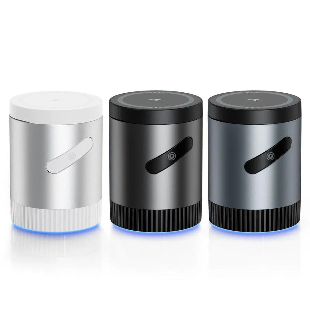 NexTECH® | 3-in-1 Magnetic Charging Station with Ambient Light - NexTECH
