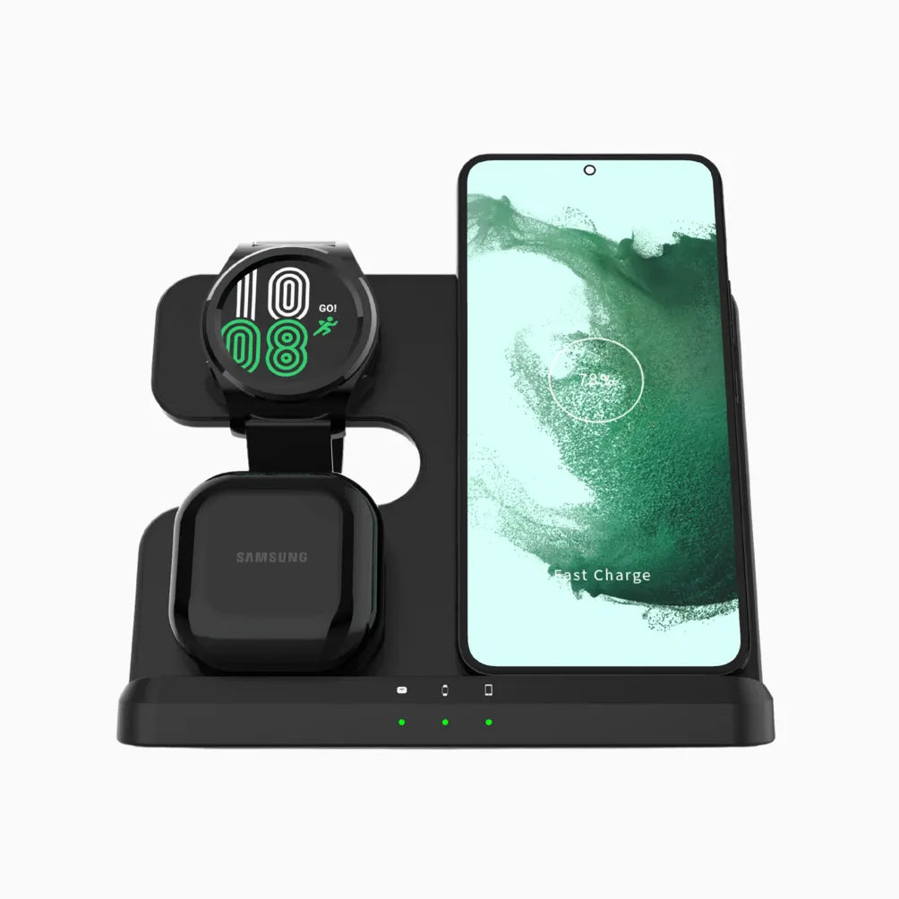 NexTECH® | 3-in-1 Wireless Charger for Samsung