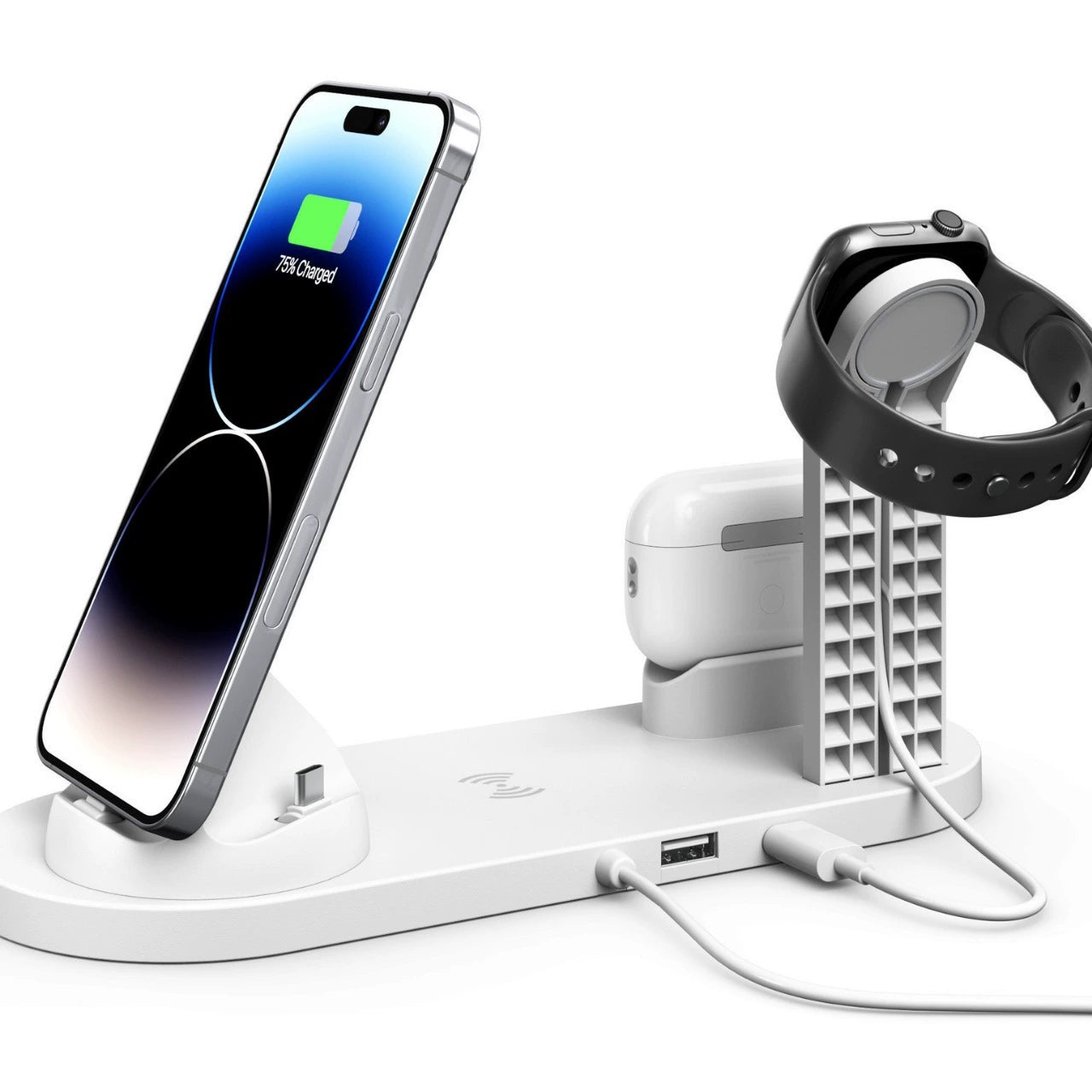 NexTECH® | 4-in-1 MagSafe Wireless Charging Stand for Apple Devices