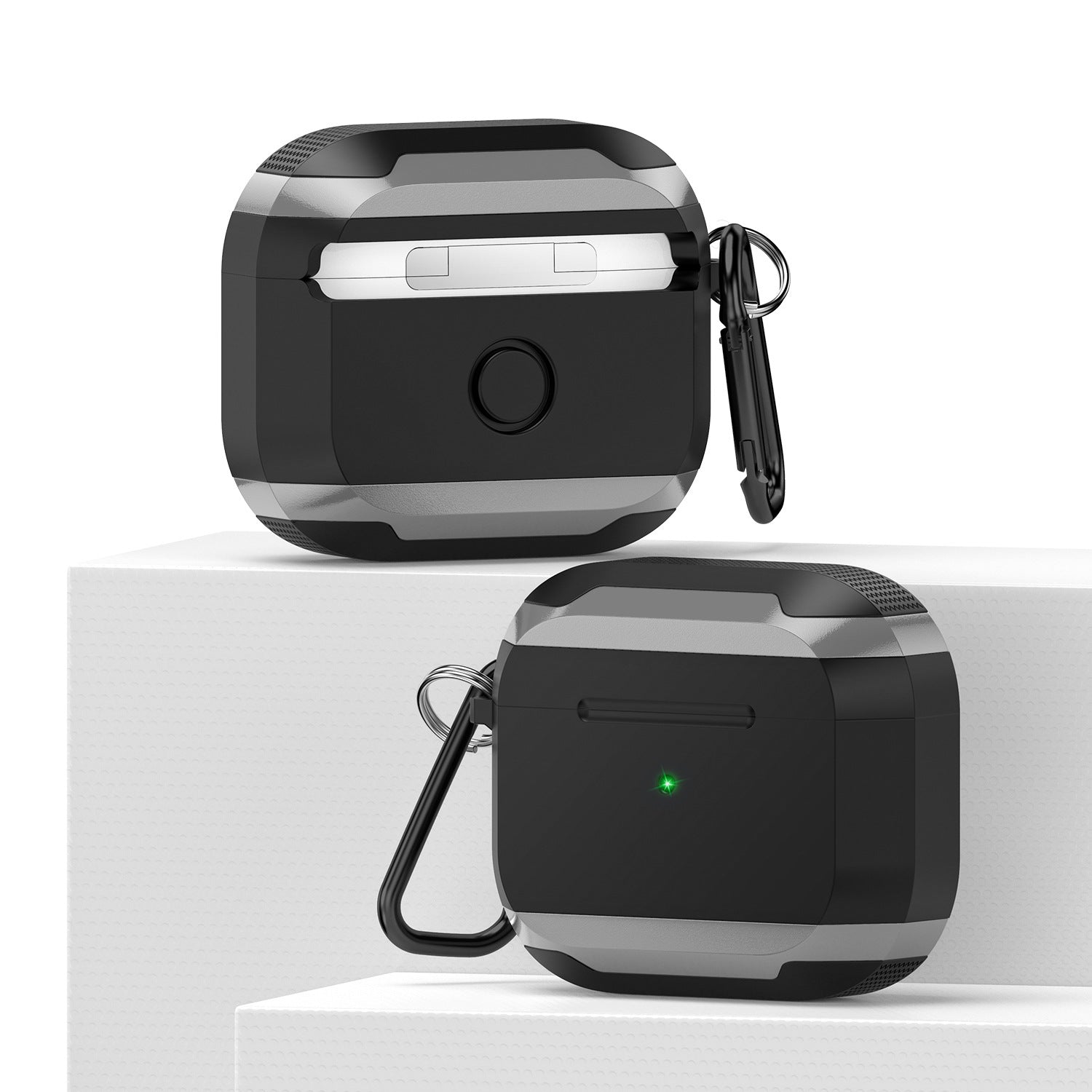 NexTECH® | Shockproof AirPods Case with Metal Edge Protection