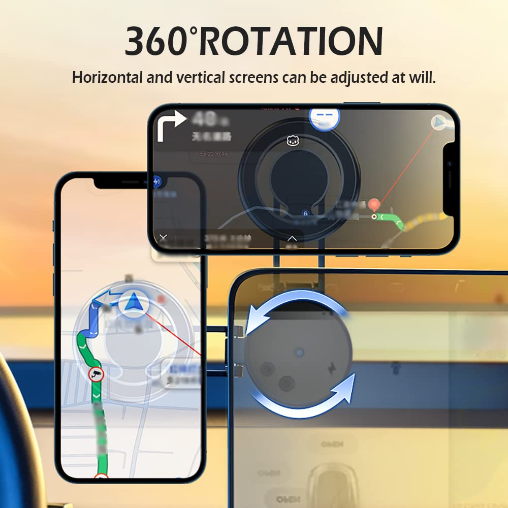 NexTECH® | Mid-Screen Suspension MagSafe Telescopic Folding Phone Mount