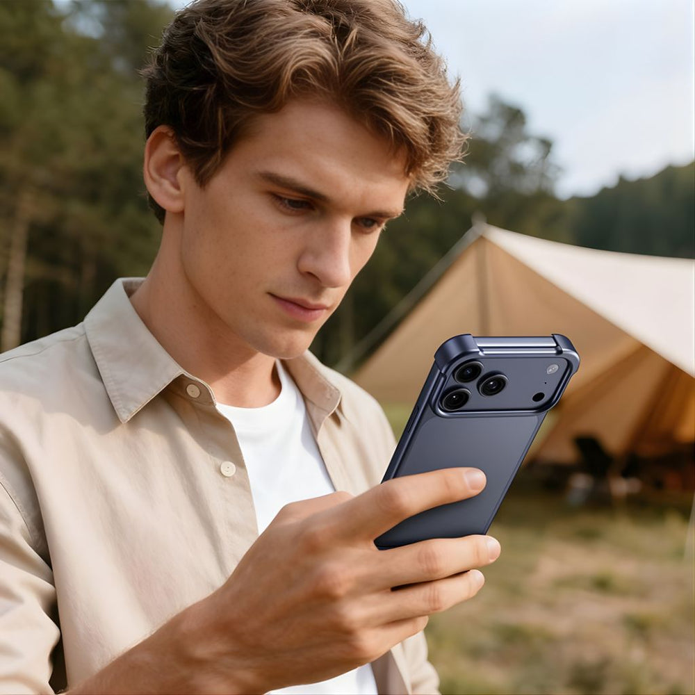 NexTECH® | Aluminum Frame Minimalist Case for iPhone