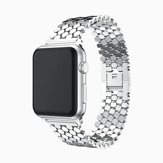 NexTECH® | Woman's Starlight Honeycomb Metal Band for Apple Watch - NexTECH