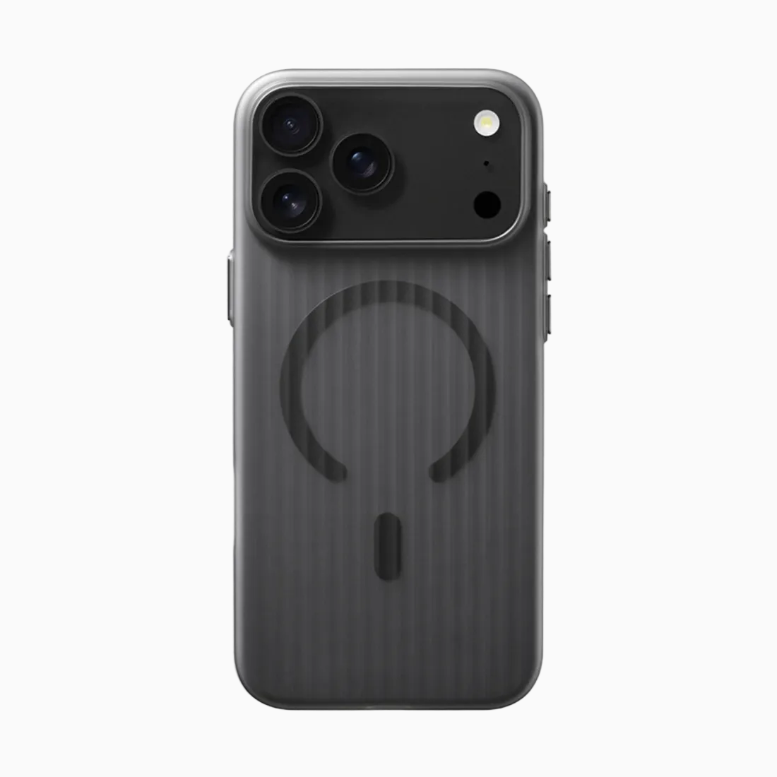 NexTECH® | Minimalist Striped MagSafe Matte Case for iPhone