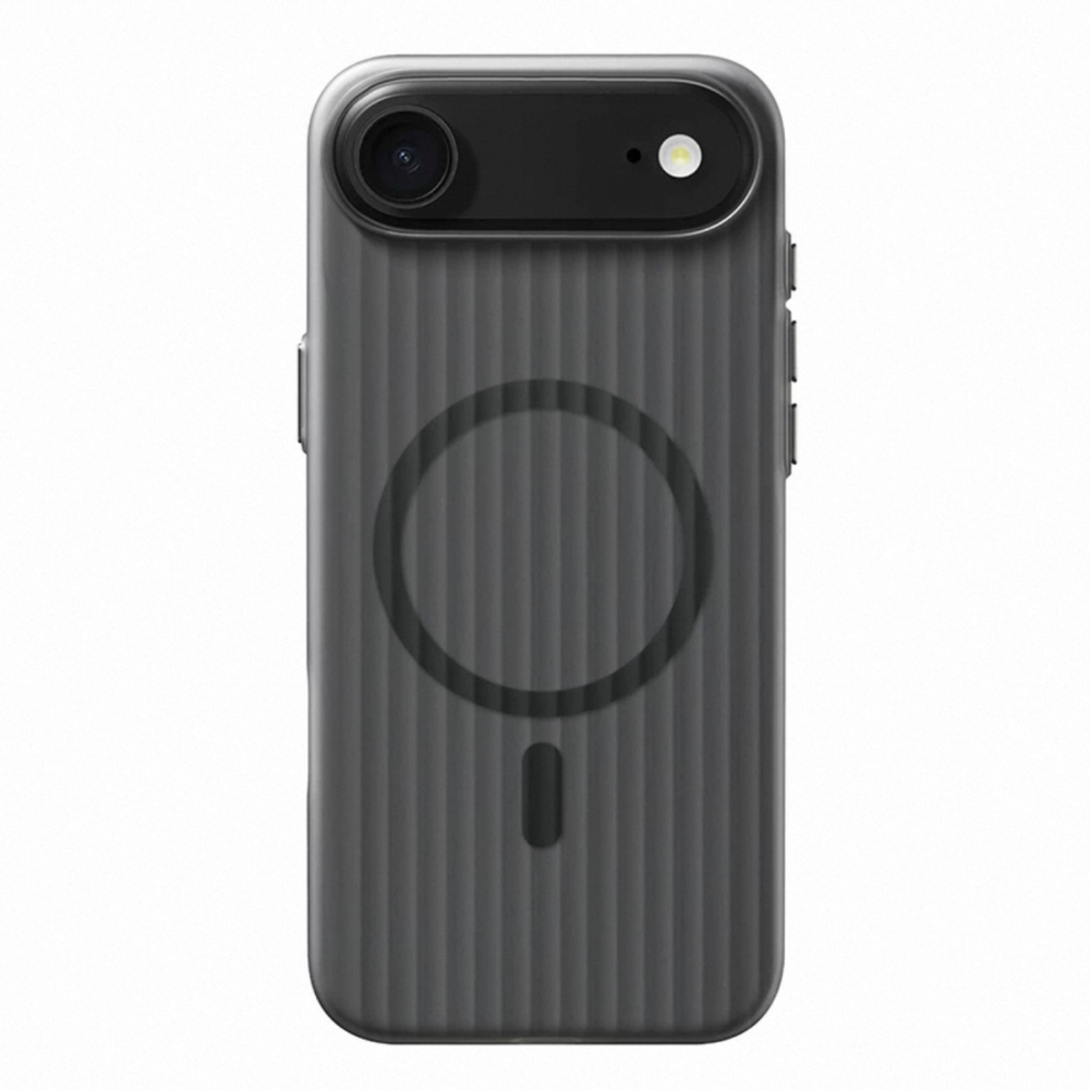 NexTECH® | Minimalist Striped MagSafe Matte Case for iPhone