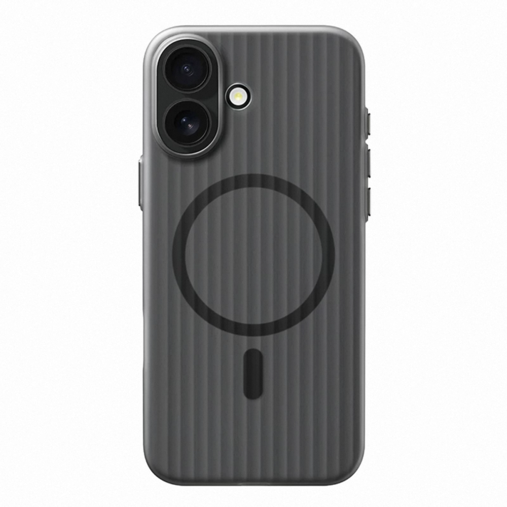 NexTECH® | Minimalist Striped MagSafe Matte Case for iPhone