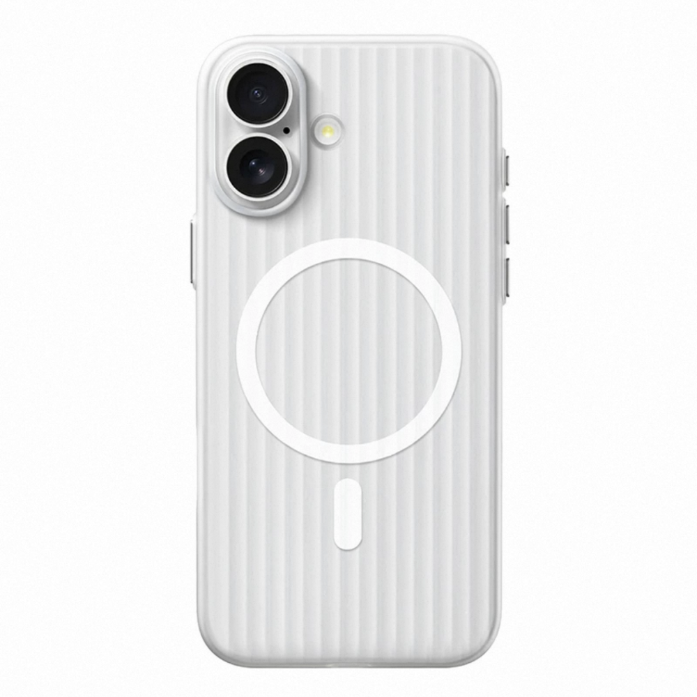 NexTECH® | Minimalist Striped MagSafe Matte Case for iPhone