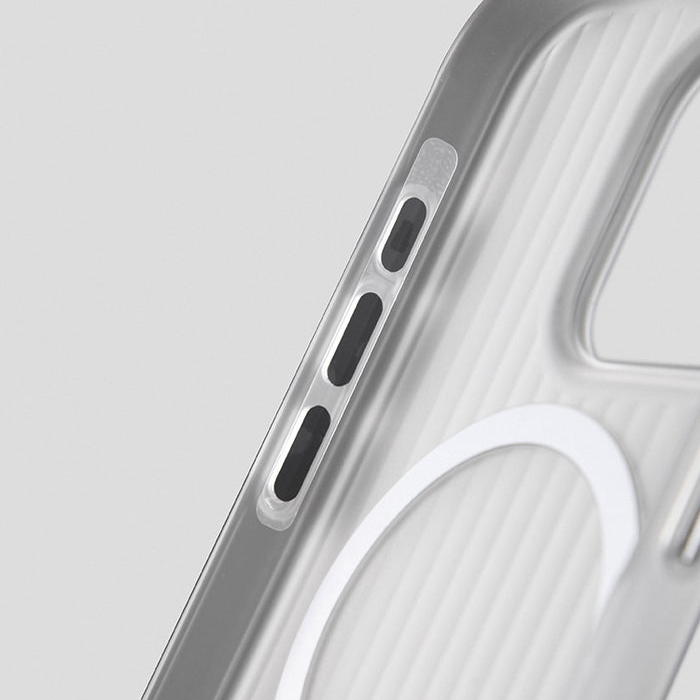 NexTECH® | Minimalist Striped MagSafe Matte Case for iPhone