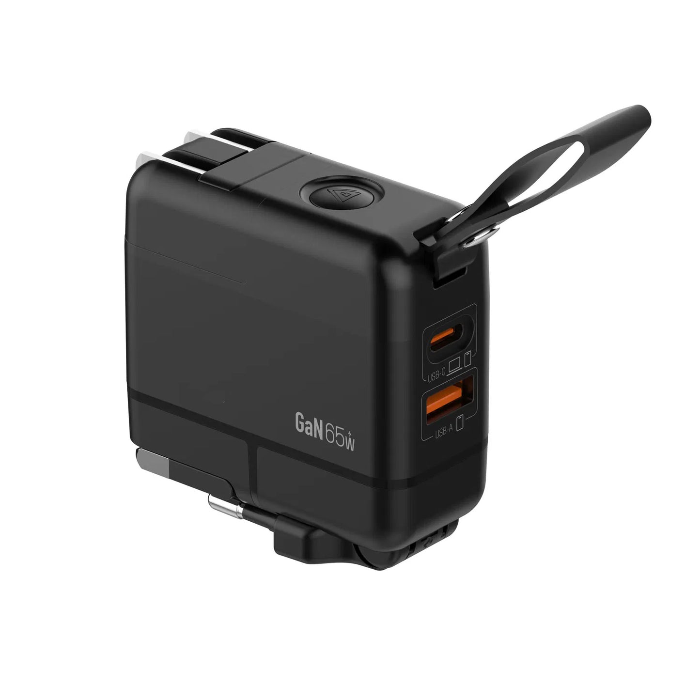 NexTECH® | 65W GaN Fast Charger – Foldable Plug & Global Travel Adapter