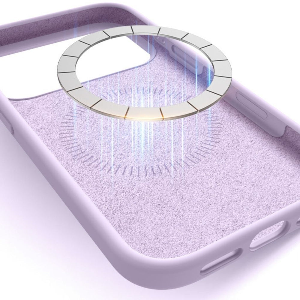 NexTECH® | Magnetic Liquid Silicone Full-Cover Case for iPhone