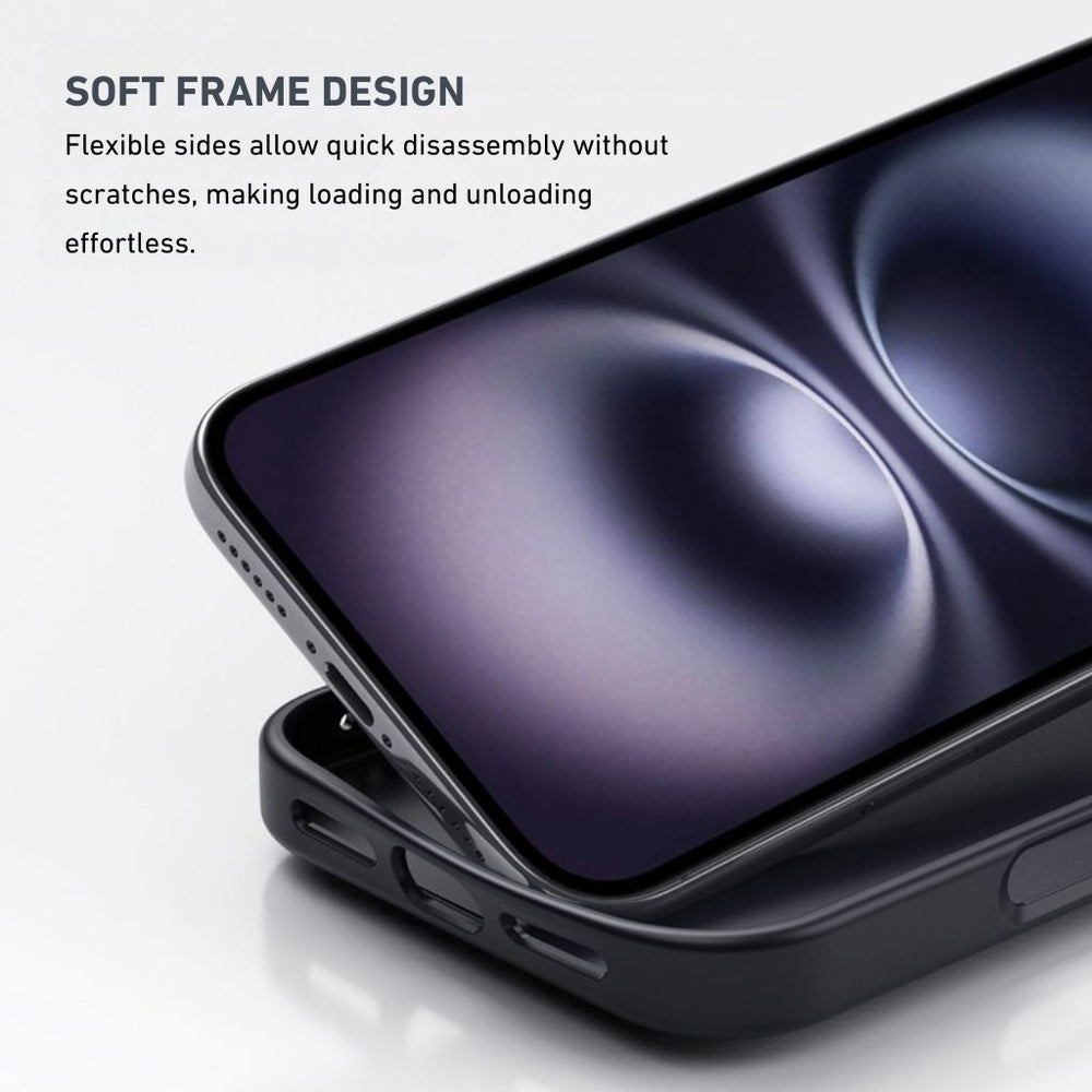 NexTECH® | Carbon Magnetic Case with 360° Stand for iPhone