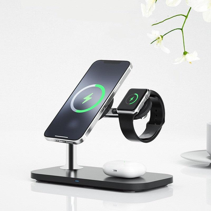 NexTECH® | Multifunction Magnetic 3-in-1 Wireless Charger for MagSafe - NexTECH