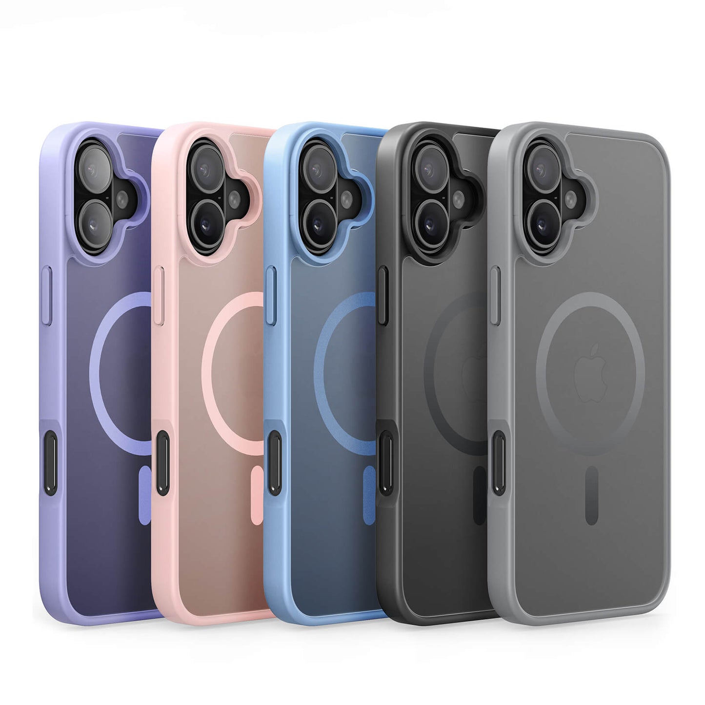 NexTECH® | Shockproof Magnetic Case with Skin-Feel for iPhone 17/16 Series