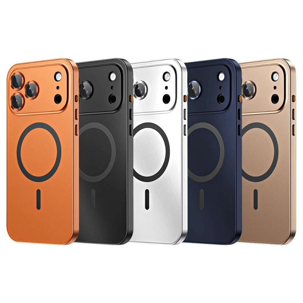 NexTECH® | Magnetic Metal Frame Shockproof Full-Cover Case for iPhone
