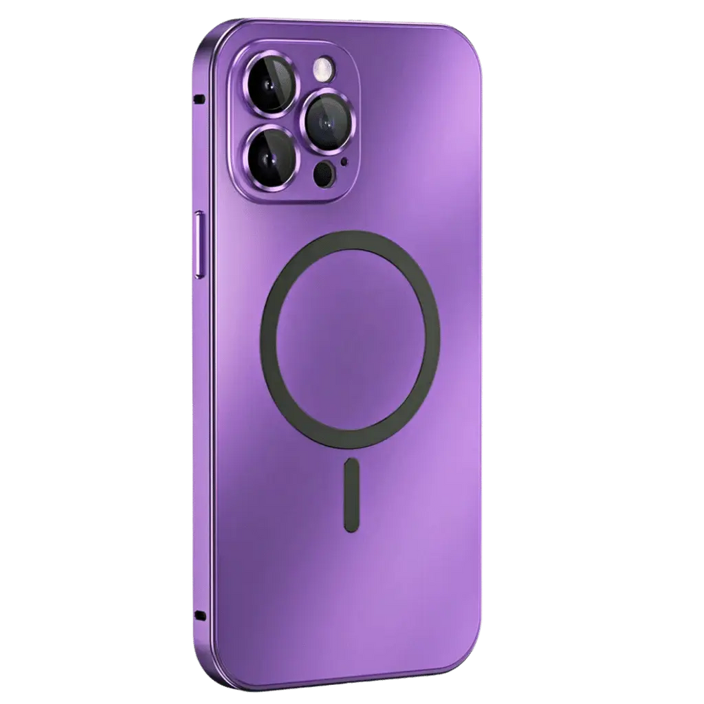 NexTECH® | Magnetic Metal Frame Shockproof Full-Cover Case for iPhone