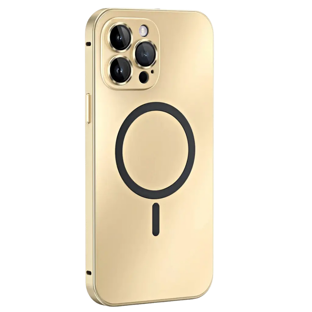 NexTECH® | Magnetic Metal Frame Shockproof Full-Cover Case for iPhone