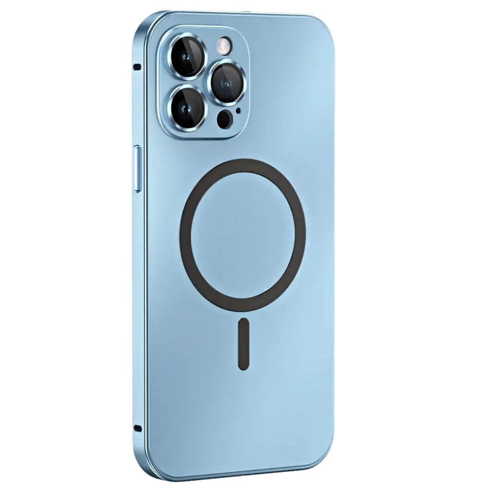 NexTECH® | Magnetic Metal Frame Shockproof Full-Cover Case for iPhone
