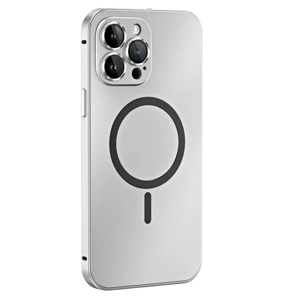 NexTECH® | Magnetic Metal Frame Shockproof Full-Cover Case for iPhone