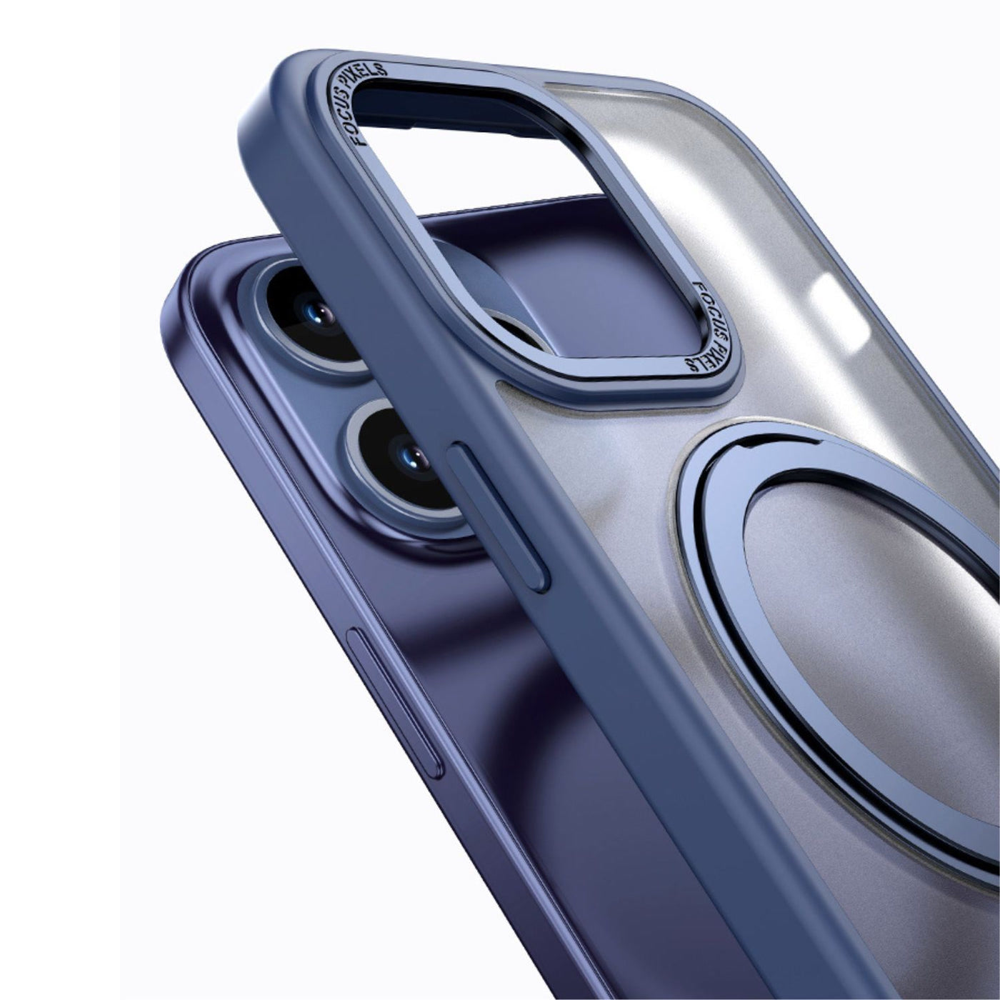NexTECH® | Magnetic Protective Case with Rotating Stand for iPhone 17 Series