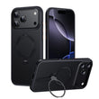 NexTECH® | Carbon Magnetic Case with 360° Stand for iPhone