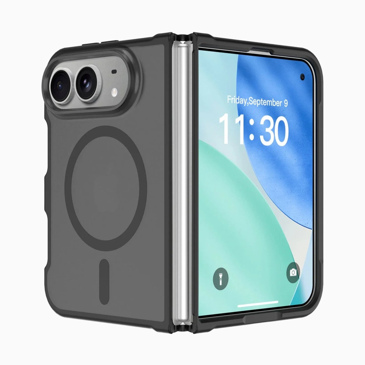 NexTECH® | Soft-Touch MagSafe Two-Piece Shockproof Case for iPhone Duo