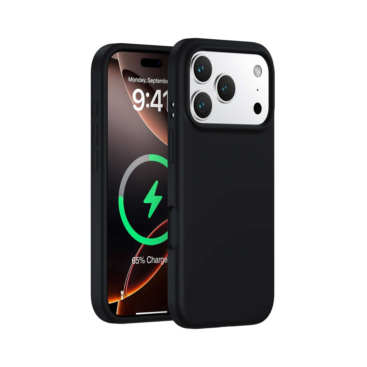 NexTECH® | Magnetic Liquid Silicone Full-Cover Case for iPhone