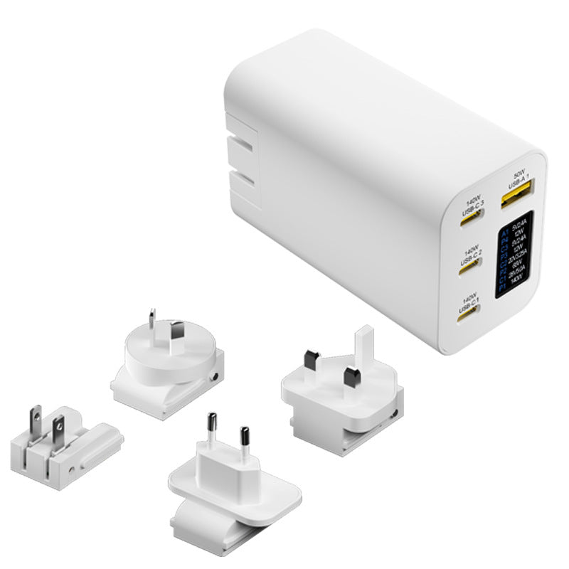 NexTECH® | Multi-Port GaN Charger with Screen – 280W Output - NexTECH