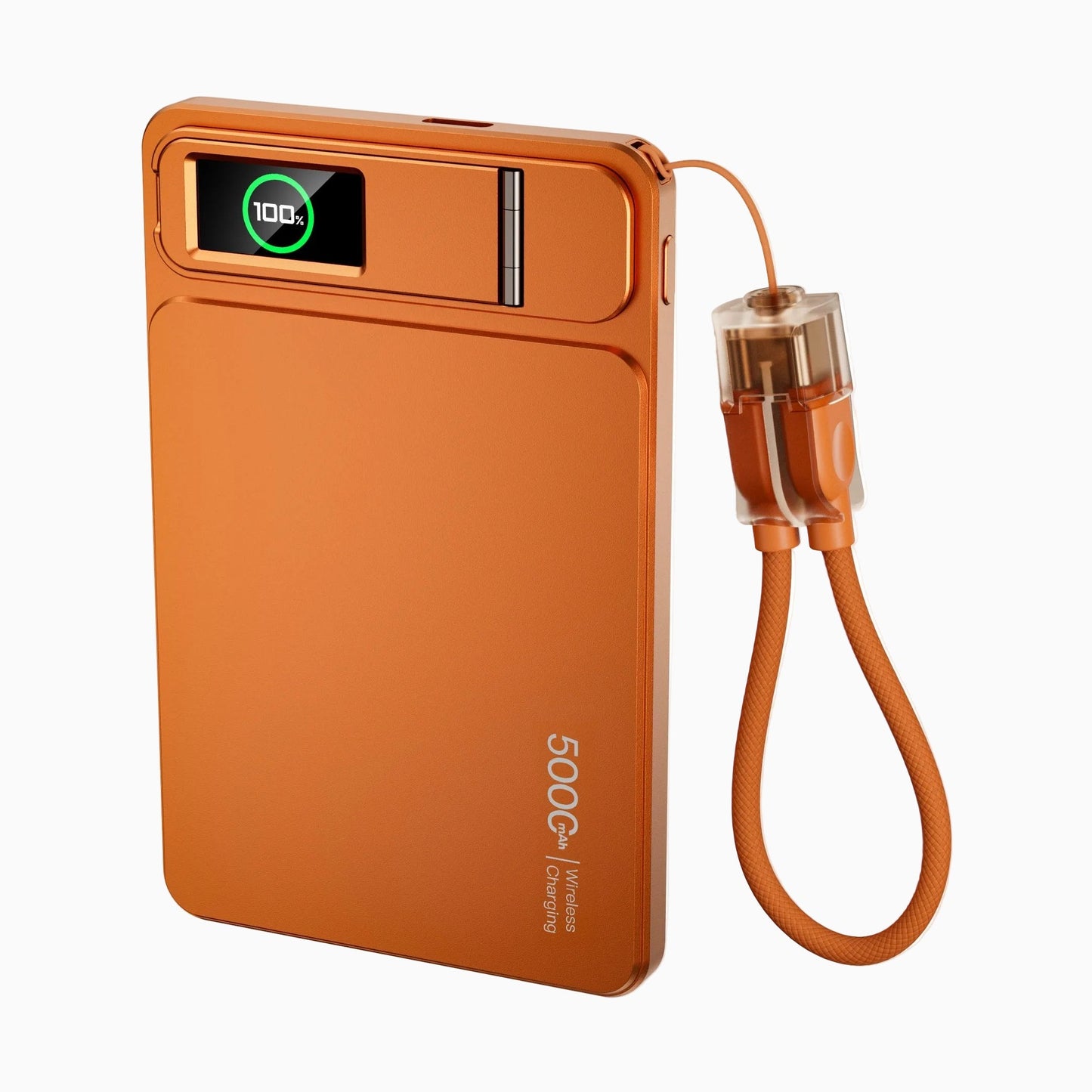 NexTECH® | Ultra-Thin Wireless MagSafe Power Bank with Screen & Stand