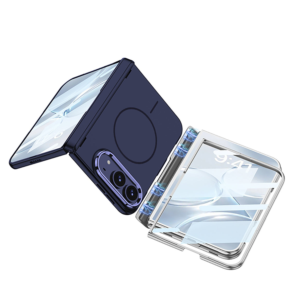 NexTECH® | MagSafe Shockproof Case with Screen Protector for iPhone Duo