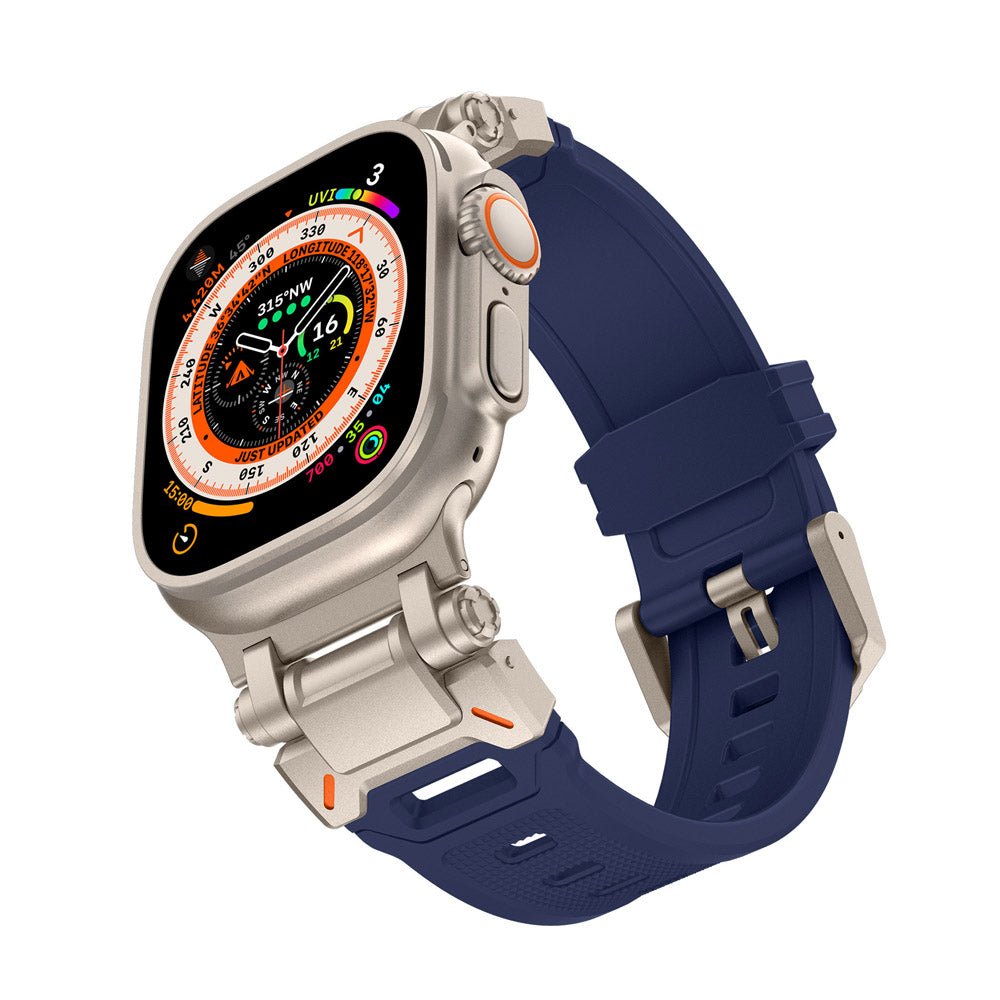 NexTECH® | Explorer Silicone Band with Titanium Connector for Apple Watch