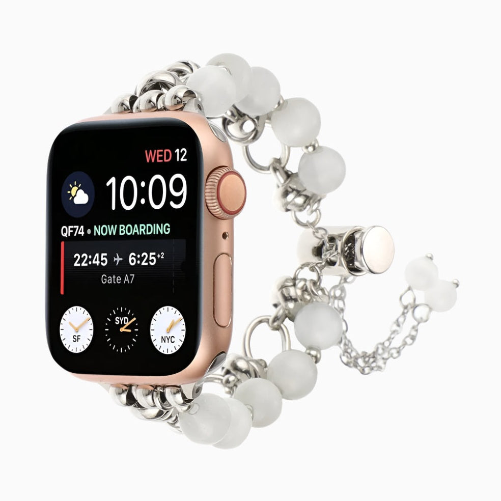 NexTECH® | Women's Pearl Essence Bracelet Band for Apple Watch