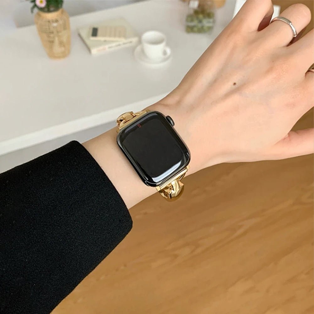 NexTECH® | Women's Radiant T-Bangle Stainless Steel Band for Apple Watch