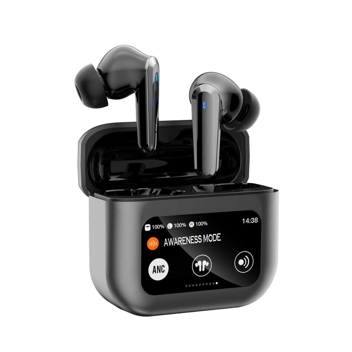 NexTECH® | AI Translation Smart Touch Wireless Earbuds with LCD Display