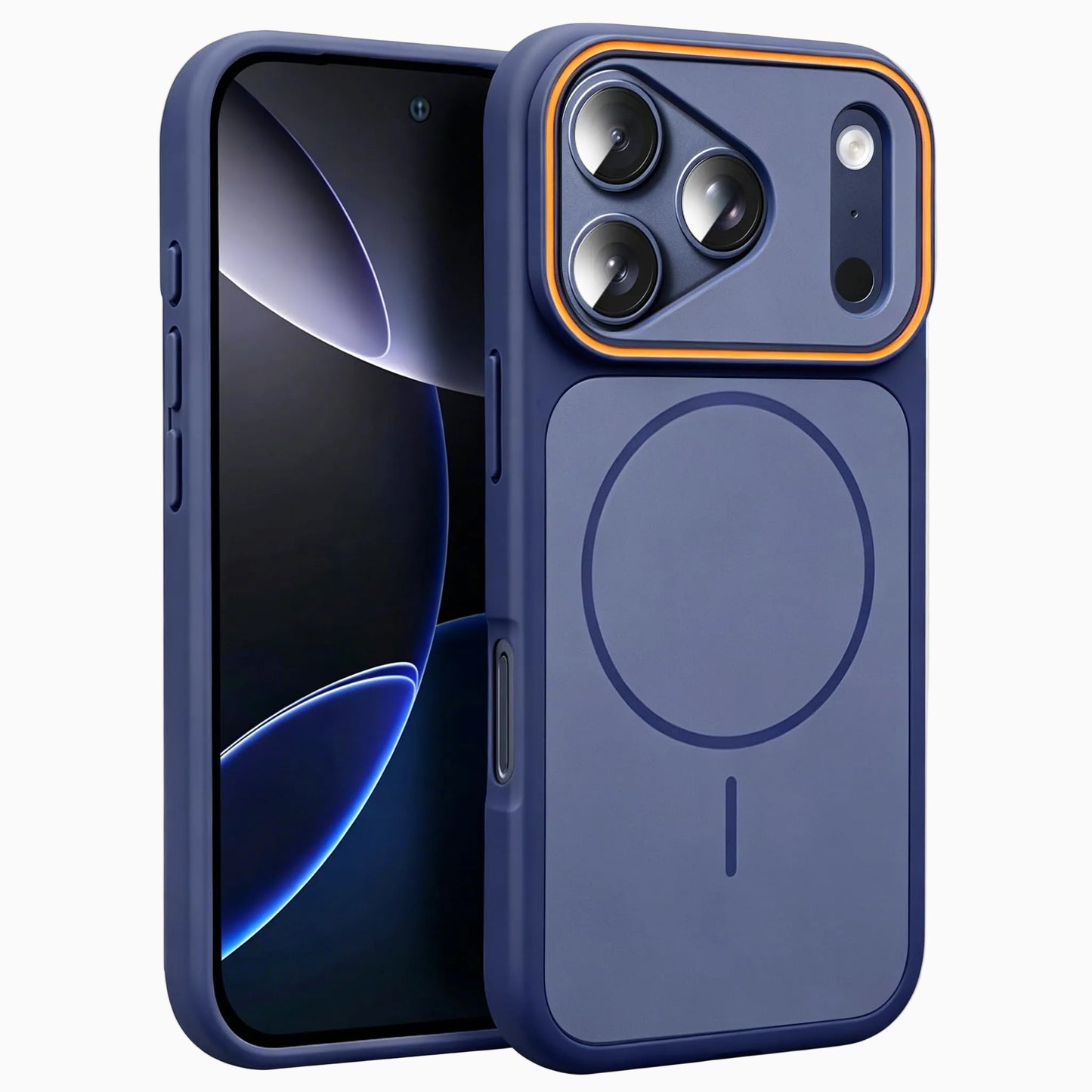 NexTECH® | Soft-Touch MagSafe Case with Lens Protection for iPhone