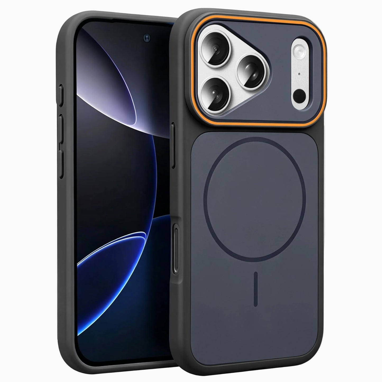 NexTECH® | Soft-Touch MagSafe Case with Lens Protection for iPhone