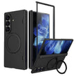 NexTECH® | Full-Cover Magnetic Case with 360° Rotating Ring for Galaxy Z Fold Series