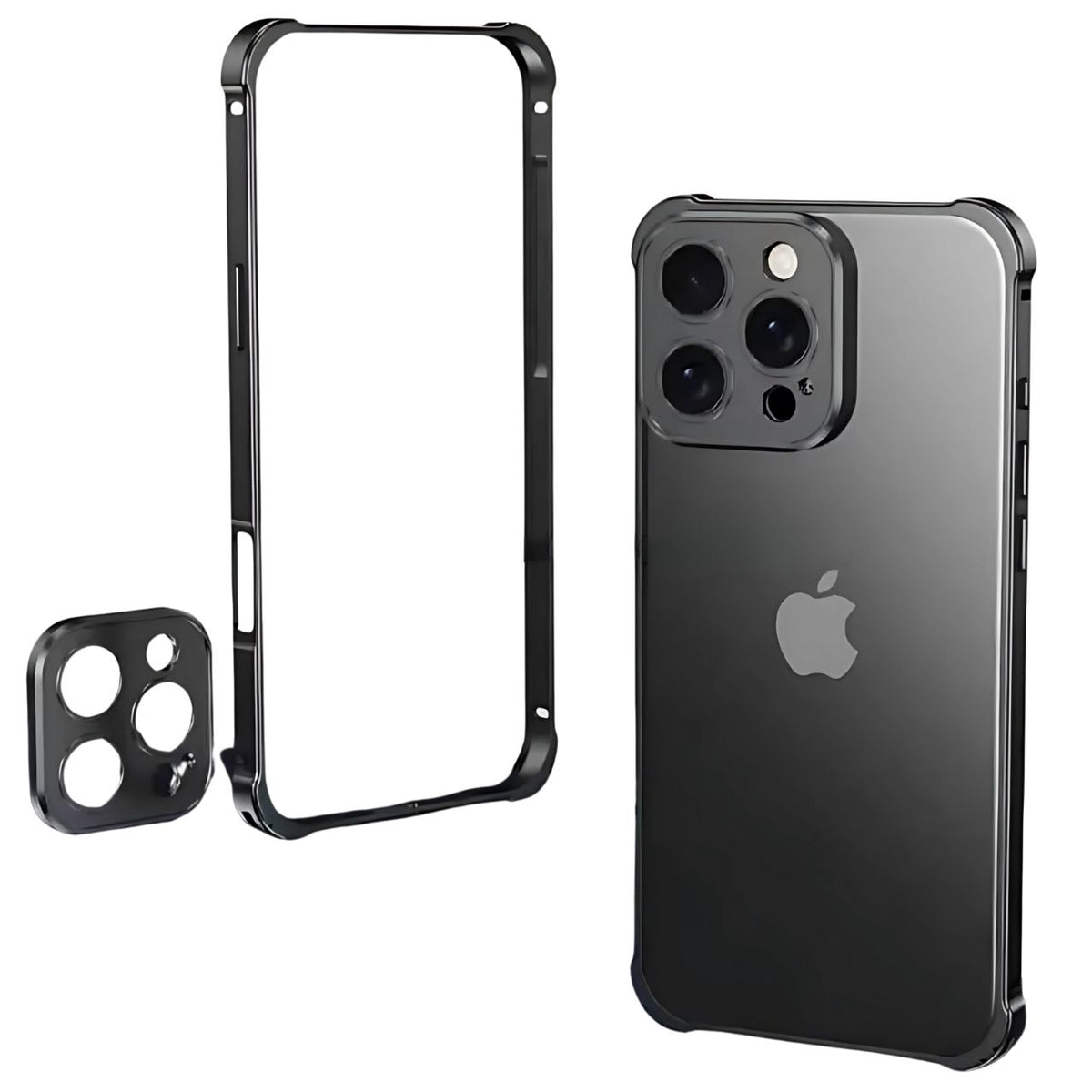 NexTECH® | Metal Bezel Case with Corner Protection for iPhone