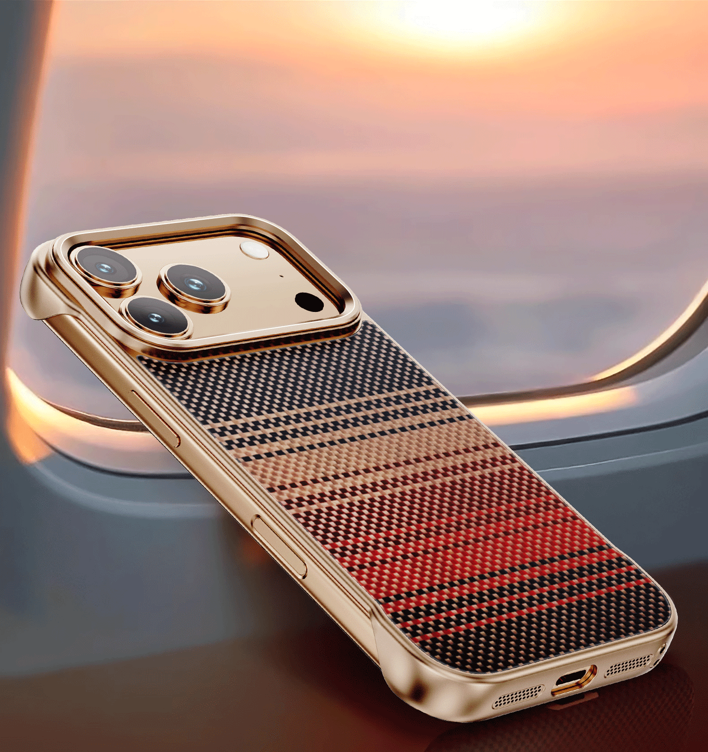 NexTECH® | Ultra-Slim Aramid Woven MagSafe Case for iPhone 17 Series