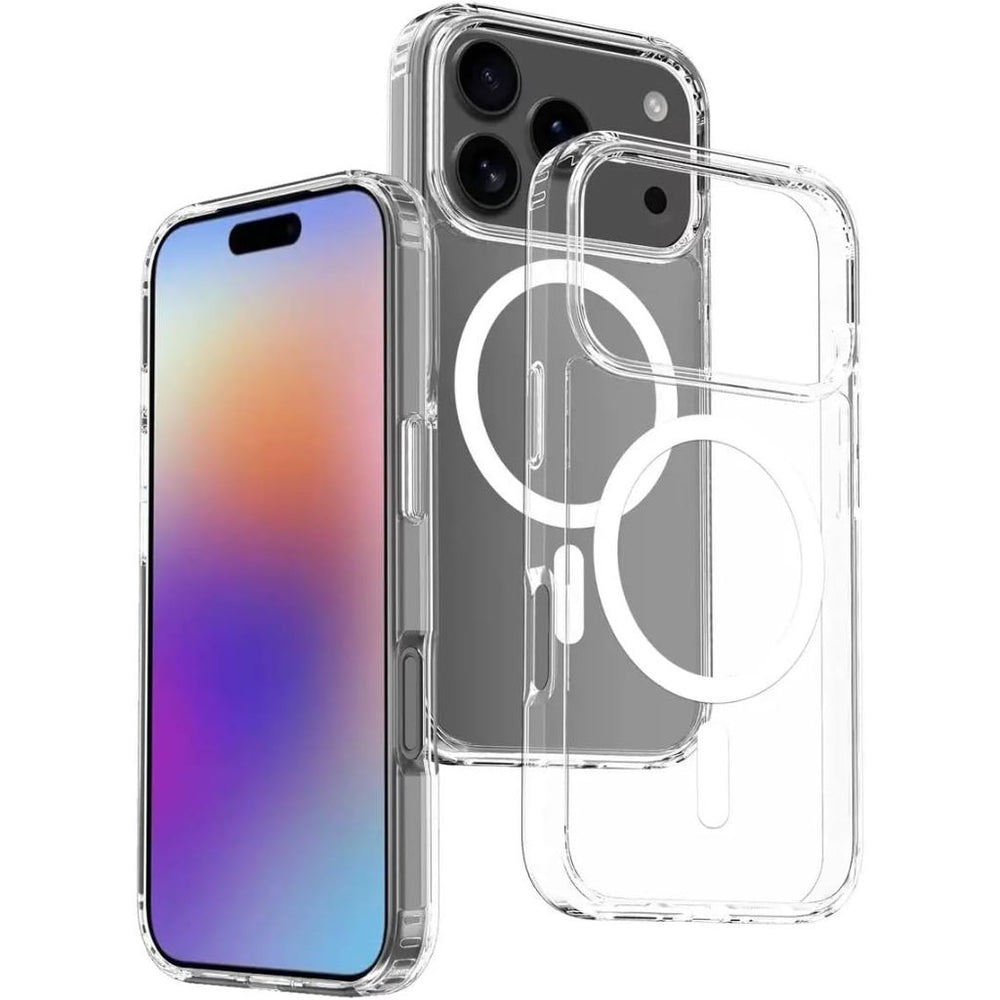 NexTECH® | Magnetic Transparent Case with Airbag Corners for iPhone - NexTECH - iPhone 17